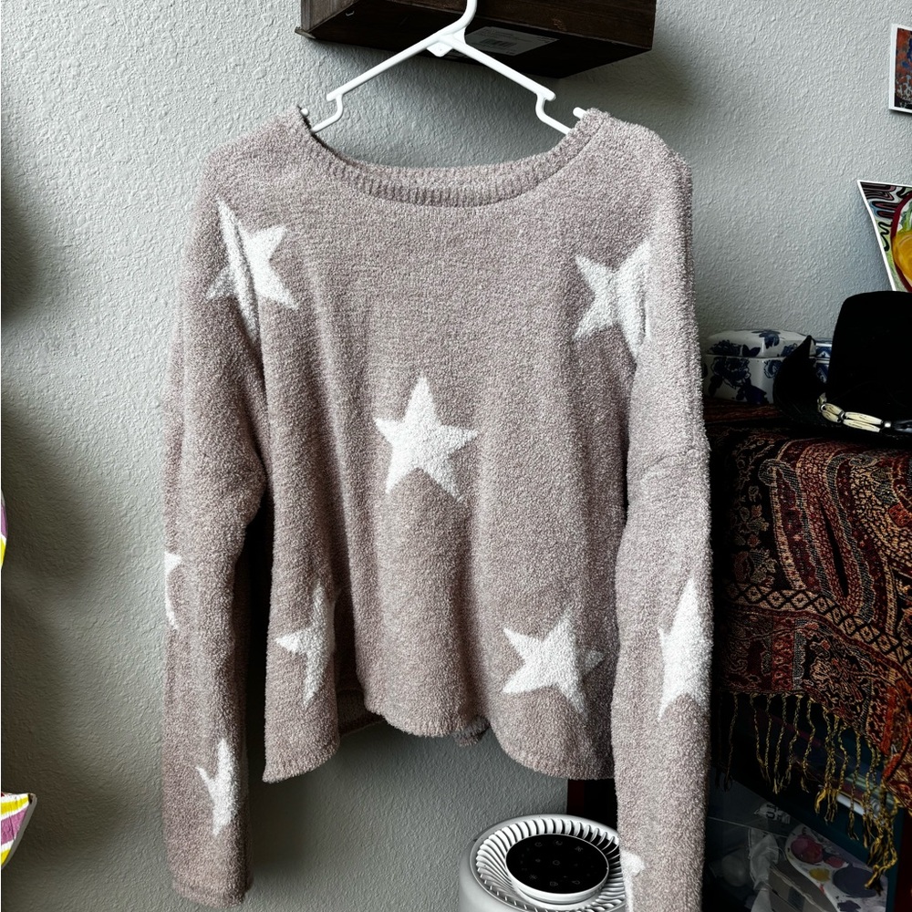 Starry Beige Women's Sweater